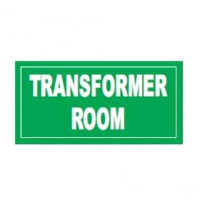 Usha Armour Transformer Room Signage, Size: 12 x 8 Inch
